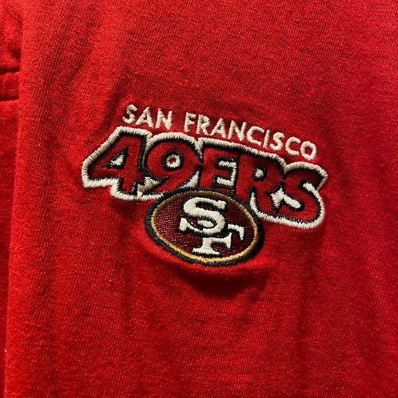 NFL Vintage 90s San Francisco 49ers Polo Size Large - Picture 3 of 4